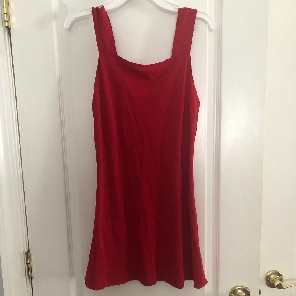 Vintage Josie By Natori Red Nightie